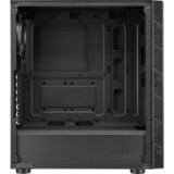 Cooler Master MasterBox MB600L V2 Midi Tower Negro, Cajas de torre negro, Midi Tower, PC, Negro, ATX, micro ATX, Mini-ITX, Plástico, Acero, Vidrio templado, 16,1 cm