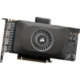 Corsair iCUE LINK XG3 RGB HYBRID GPU refrigerador de agua (4090/4080), Refrigeración por agua negro