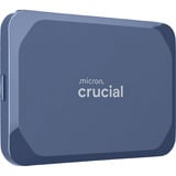 Crucial X10 Portable SSD 4 TB, Unidad de estado sólido azul