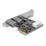 DeLOCK Tarjeta PCIe x1 a 2x USB 3.2 Gen 1 externos, Controlador USB 