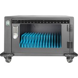 Digitus Armario de carga móvil, 16 estaciones de carga, para tablets hasta 14", Estación de carga negro