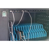 Digitus Armario de carga móvil, 16 estaciones de carga, para tablets hasta 14", Estación de carga negro
