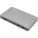 Digitus Estación de acoplamiento Thunderbolt 3 8K plateado