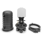 Digitus Manguito de cúpula LWL, para 48 fibras, Caja/Carcasa negro