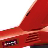 EINHELL GE-CL 18/1 Li E-Solo 210 kmh, Soplador de hojas rojo/Negro, Soplador manual, 210 kmh, 105 m³/h, Negro, Rojo, 12000 RPM, Batería