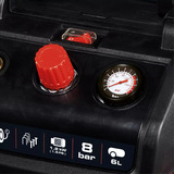EINHELL TC-AC 190/6/8 OF, Compresor rojo/Negro