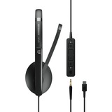 EPOS ADAPT 165T USB-C II, Auriculares con micrófono negro