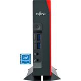 Fujitsu FUTRO S7010 2 GHz J4125 eLux RP 575 g Negro, Rojo, PC completo negro, 2 GHz, Intel, J4125, Intel Celeron J, 4 MB, 4 GB
