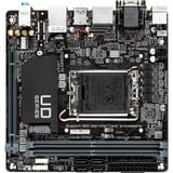 GIGABYTE H610I DDR4 Placa base - Compatible con procesadores Intel Core 14th CPUs, 4+1+1 Hybrid Digital VRM, up to 3200MHz DDR4, 1xPCIe 3.0 M.2, GbE LAN, USB 3.2 Gen 1 4+1+1 Hybrid Digital VRM, up to 3200MHz DDR4, 1xPCIe 3.0 M.2, GbE LAN, USB 3.2 Gen 1, Intel, LGA 1700, Intel® Celeron®, Intel® Core™ i3, Intel® Core™ i5, Intel® Core™ i7, Intel® Core™ i9,..., LGA 1700, 64 GB, DDR4-SDRAM