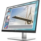 HP E-Series E24i G4 61 cm (24") 1920 x 1200 Pixeles WUXGA Negro, Plata, Monitor LED negro, 61 cm (24"), 1920 x 1200 Pixeles, WUXGA, 5 ms, Negro, Plata