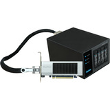 HighPoint RocketStor 6541AW 4-Bay PCIe 4.0 x16 NVMe, Carcasa RAID negro