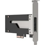 Icy Dock ExpressSlot Elite MB840M5P-B, Tarjeta de interfaz negro/Plateado