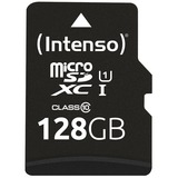 Intenso 3424491 memoria flash 128 GB MicroSD UHS-I Clase 10, Tarjeta de memoria negro, 128 GB, MicroSD, Clase 10, UHS-I, Class 1 (U1), Resistente a la temperatura, Resistente a golpes, Resistente al agua, A prueba de rayos X