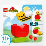 LEGO DUPLO Mis Primeras Flor y Abeja, Juegos de construcción Juego de construcción, 1,5 año(s), Plástico, 7 pieza(s), 82 g