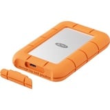LaCie Rugged Mini SSD 2 TB, Unidad de estado sólido naranja/Plateado