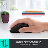 Logitech Marathon M705 ratón Oficina mano derecha RF inalámbrico Óptico 1000 DPI antracita, mano derecha, Óptico, RF inalámbrico, 1000 DPI, Carbón vegetal