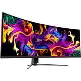 MSI MPG 491CQPDE QD-OLED pantalla para PC 124,5 cm (49") 5120 x 1440 Pixeles DQHD Negro, Monitor de gaming negro, 124,5 cm (49"), 5120 x 1440 Pixeles, DQHD, QD-OLED, 0,03 ms, Negro