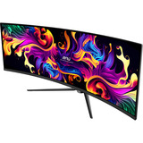 MSI MPG 491CQPDE QD-OLED pantalla para PC 124,5 cm (49") 5120 x 1440 Pixeles DQHD Negro, Monitor de gaming negro, 124,5 cm (49"), 5120 x 1440 Pixeles, DQHD, QD-OLED, 0,03 ms, Negro