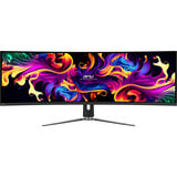 MSI MPG 491CQPDE QD-OLED pantalla para PC 124,5 cm (49") 5120 x 1440 Pixeles Dual QHD Negro, Monitor de gaming negro, 124,5 cm (49"), 5120 x 1440 Pixeles, Dual QHD, QD-OLED, 0,03 ms, Negro