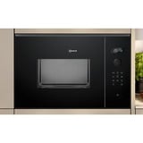 Neff N 50 Negro Solo microondas Integrado 25 L 900 W Integrado, Solo microondas, 25 L, 900 W, Pantalla incorporada, LED