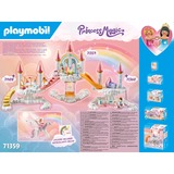 PLAYMOBIL Princess Magic Castillo arcoíris celestial, Juegos de construcción 