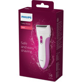 Philips HP6341/00, Ladyshaver blanco/Rosa neón