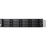 QNAP TS-H1886XU-RP-R2 NAS Bastidor (3U) Ethernet Negro, Gris D-1622 NAS, Bastidor (3U), Intel® Xeon® D, D-1622, Negro, Gris