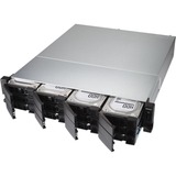 QNAP TS-H1886XU-RP-R2 NAS Bastidor (3U) Ethernet Negro, Gris D-1622 NAS, Bastidor (3U), Intel® Xeon® D, D-1622, Negro, Gris