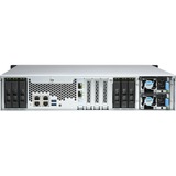 QNAP TS-H1886XU-RP-R2 NAS Bastidor (3U) Ethernet Negro, Gris D-1622 NAS, Bastidor (3U), Intel® Xeon® D, D-1622, Negro, Gris