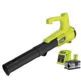 Ryobi RY18BLA-140, Soplador de hojas verde/Negro