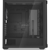 Sharkoon AK4W RGB Strip, Cajas de torre negro
