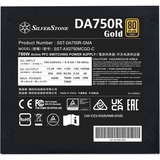 SilverStone SST-DA750R-GMA, Fuente de alimentación de PC negro