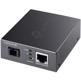 TP-Link TL-FC311A-20 convertidor de medio 1000 Mbit/s Monomodo Negro, Transmisor de audio y video 1000 Mbit/s, IEEE 802.3, IEEE 802.3ab, IEEE 802.3i, IEEE 802.3u, IEEE 802.3x, IEEE 802.3z, Gigabit Ethernet, 10,100,1000 Mbit/s, 1000 Mbit/s, 20000 m
