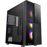 Thermaltake Versa T26 TG ARGB Midi Tower Negro, Cajas de torre negro, Midi Tower, PC, Negro, ATX, EATX, micro ATX, Mini-ITX, SPCC, Juego