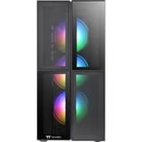 Thermaltake Versa T26 TG ARGB Midi Tower Negro, Cajas de torre negro, Midi Tower, PC, Negro, ATX, EATX, micro ATX, Mini-ITX, SPCC, Juego