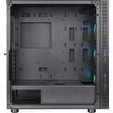 Thermaltake Versa T26 TG ARGB Midi Tower Negro, Cajas de torre negro, Midi Tower, PC, Negro, ATX, EATX, micro ATX, Mini-ITX, SPCC, Juego