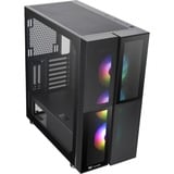 Thermaltake Versa T26 TG ARGB Midi Tower Negro, Cajas de torre negro, Midi Tower, PC, Negro, ATX, EATX, micro ATX, Mini-ITX, SPCC, Juego