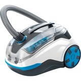 Thomas 786551 aspiradora Aspiradora cilíndrica Seca y húmeda 1400 W Combinado, Aspiradora de suelo blanco/Gris, 1400 W, Aspiradora cilíndrica, Seca y húmeda, Combinado, Limpieza de aire activa, Carbono, HEPA, Micro, Azul, Blanco