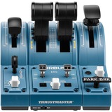 Thrustmaster TCA CAPTAIN PACK AIRBUS EDITION PC Joystick +Double manette des gaz Réplique A3 Negro, Azul USB Simulador de Vuelo, Conjunto Azul-gris/Negro, Simulador de Vuelo, PC, Alámbrico, USB, Negro, Azul, Cable