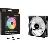 be quiet! Light Wings LX PWM high-speed 120 mm, Ventilador negro