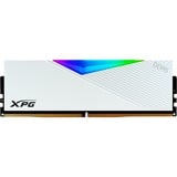 ADATA LANCER RGB módulo de memoria 32 GB 1 x 32 GB DDR5 288-pin DIMM, Memoria RAM blanco, 32 GB, 1 x 32 GB, DDR5, 6400 MHz, 288-pin DIMM