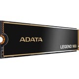 ADATA LEGEND 960 4 TB M.2 PCI Express 4.0 NVMe 3D NAND, Unidad de estado sólido gris oscuro/Dorado, 4 TB, M.2, 7400 MB/s