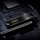 ADATA LEGEND 960 4 TB M.2 PCI Express 4.0 NVMe 3D NAND, Unidad de estado sólido gris oscuro/Dorado, 4 TB, M.2, 7400 MB/s