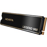 ADATA LEGEND 960 4 TB, Unidad de estado sólido gris oscuro/Dorado