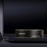 ADATA LEGEND 960 4 TB, Unidad de estado sólido gris oscuro/Dorado