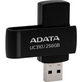 ADATA UC310-256G-RBK, Lápiz USB negro