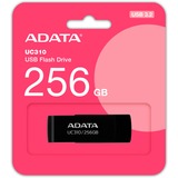 ADATA UC310-256G-RBK, Lápiz USB negro