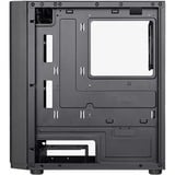 Aerocool HEXFORMBKV2 Caja PC Micro ATX 3 Ventiladores FRGB Negro, Cajas de torre negro, Mini Tower, PC, Negro, micro ATX, Mini-ITX, ABS, SPCC, Atrás, Frente
