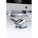Ansmann 2500mAh AA maxE plus Níquel-metal hidruro (NiMH), Batería plateado, AA, Níquel-metal hidruro (NiMH), 1,2 V, 2500 mAh, 14,5 x 14,5 x 50,5 mm