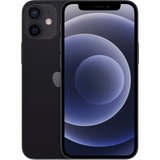 Apple iPhone 12 mini 13,7 cm (5.4") SIM doble iOS 14 5G 128 GB Negro, Móvil negro, 13,7 cm (5.4"), 2340 x 1080 Pixeles, 128 GB, 12 MP, iOS 14, Negro